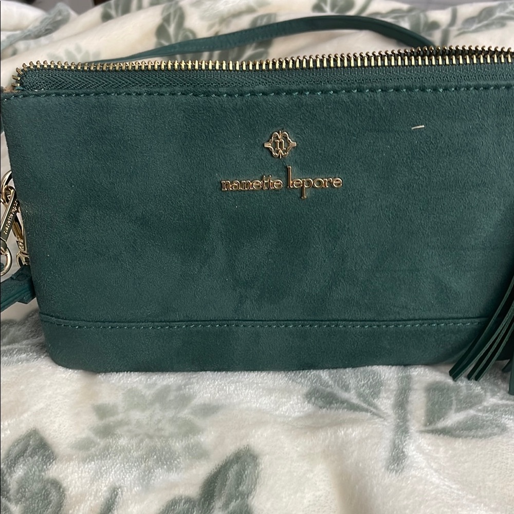 Nanette Lepore Teal Crossbody Bag